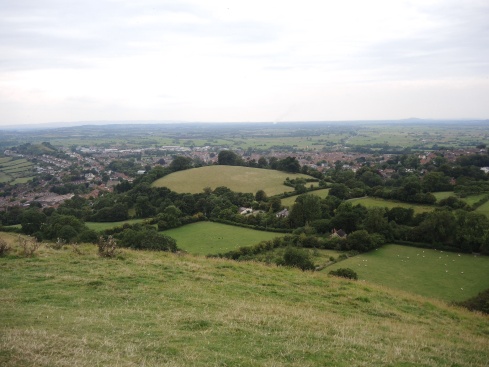 The View from Glastonbury Tor